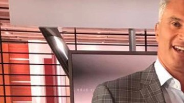 Edgardo del Villar con María Celeste Arrarás