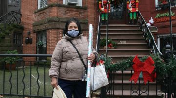 La mexicana Lucía Perea, como muchos de sus paisanos en Brooklyn, tendrán unas Fiestas distintas