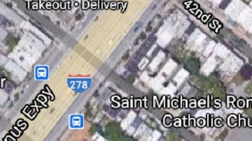 Los hechos ocurrieron entre la Cuarta y Quinta avenidas.