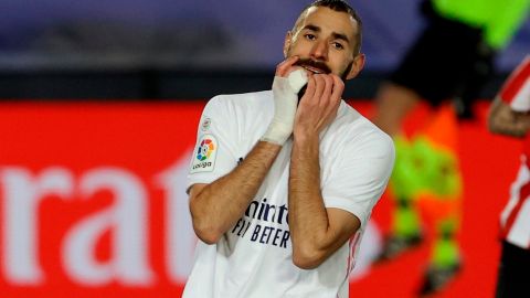 Karim Benzema, figura del Real Madrid.