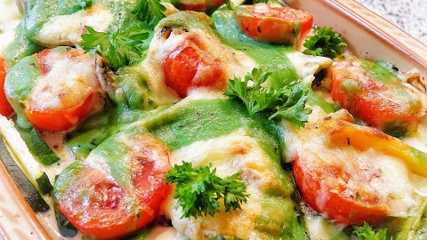 Vegetales al gratín