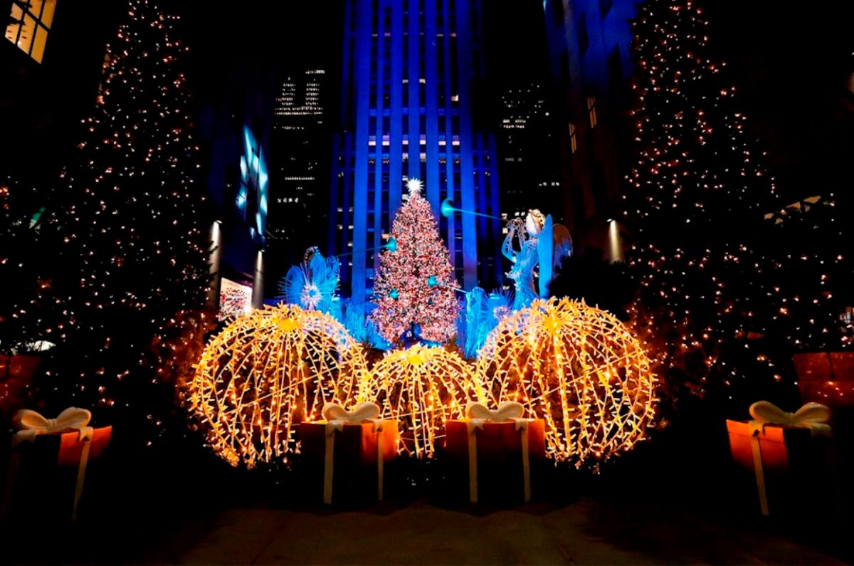 Video: encendido del árbol en Rockefeller Center inició la navidad pandémica de Nueva York