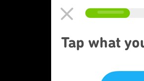 La aplicación para aprender idiomas.