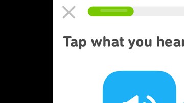 La aplicación para aprender idiomas.