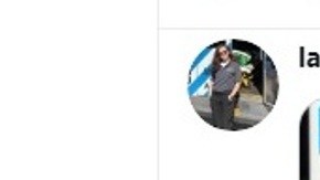 Su cuenta en Twitter