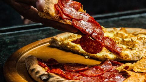 El pepperoni surgió en Nueva York.