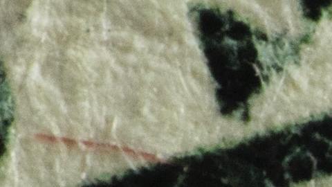 El triángulo en el billete de 1 dólar.