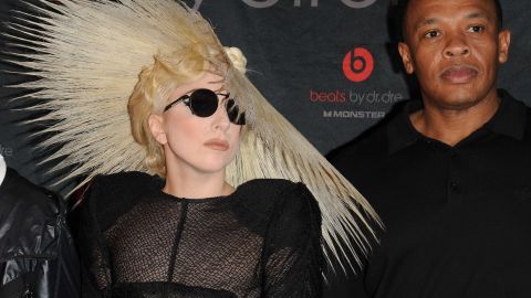 Lady Gaga y Dr. Dre.