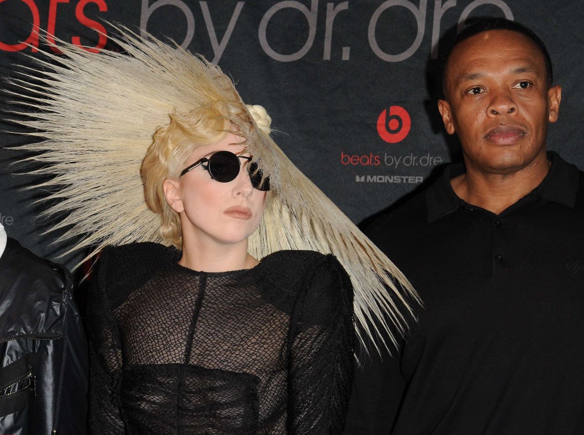 Lady Gaga y Dr. Dre.