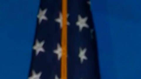 Joe Biden durante su mensaje ayer en Wilmington, Delaware.