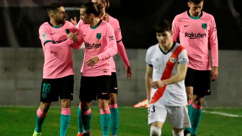 El Barcelona viene de vencer 2-1 al Rayo Vallecano.