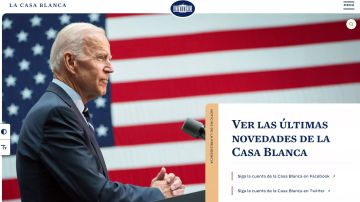 La Administración Joe Biden relanzó el sitio web de la Casa Blanca en español.