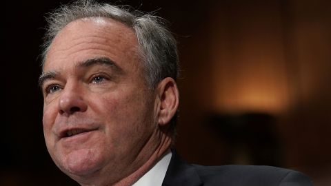 El senador demócrata Tim Kaine.