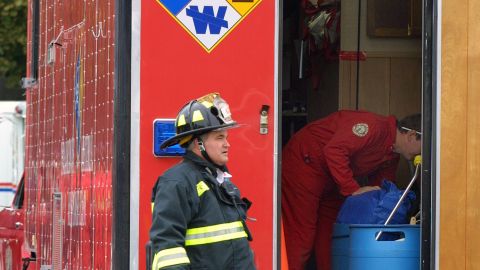 Bombero en Des Plaines Chicago