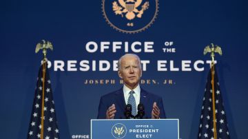 El presidente electo Joe Biden.