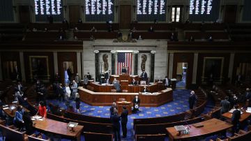 La Cámara durante la votación del Impeachment.