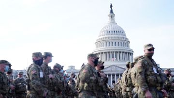 Uno 20,000 elementos de la Guardia Nacional han sido desplegados en Washington, D.C.