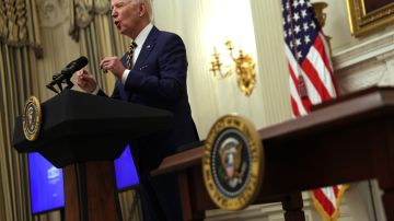 El presidente Biden busca que se apruebe lo antes posible el nuevo paquete de ayuda económica.