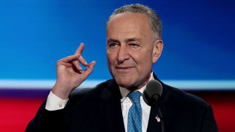 El líder demócrata en el Senado, Charles Schumer.