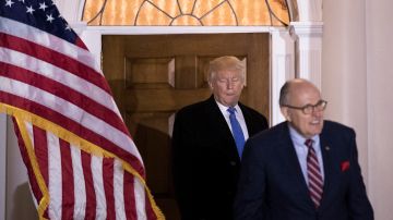 El presidente Trump está insatisfecho con la defensa legal de Rudy Giuliani.