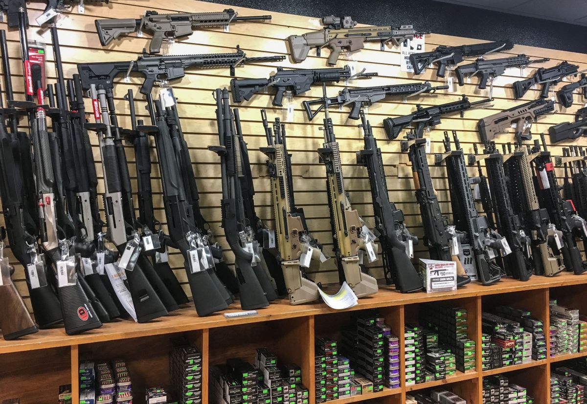 Tienda de armas en Las Vegas.