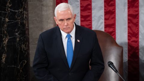 El vicepresidente Mike Pence.