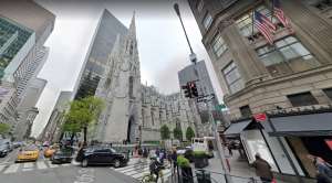 Joven hispana vandalizó Catedral de San Patricio de Nueva York