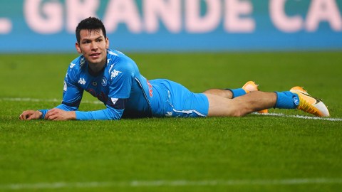 Lozano se perdió uno de los mejores goles de su carrera.