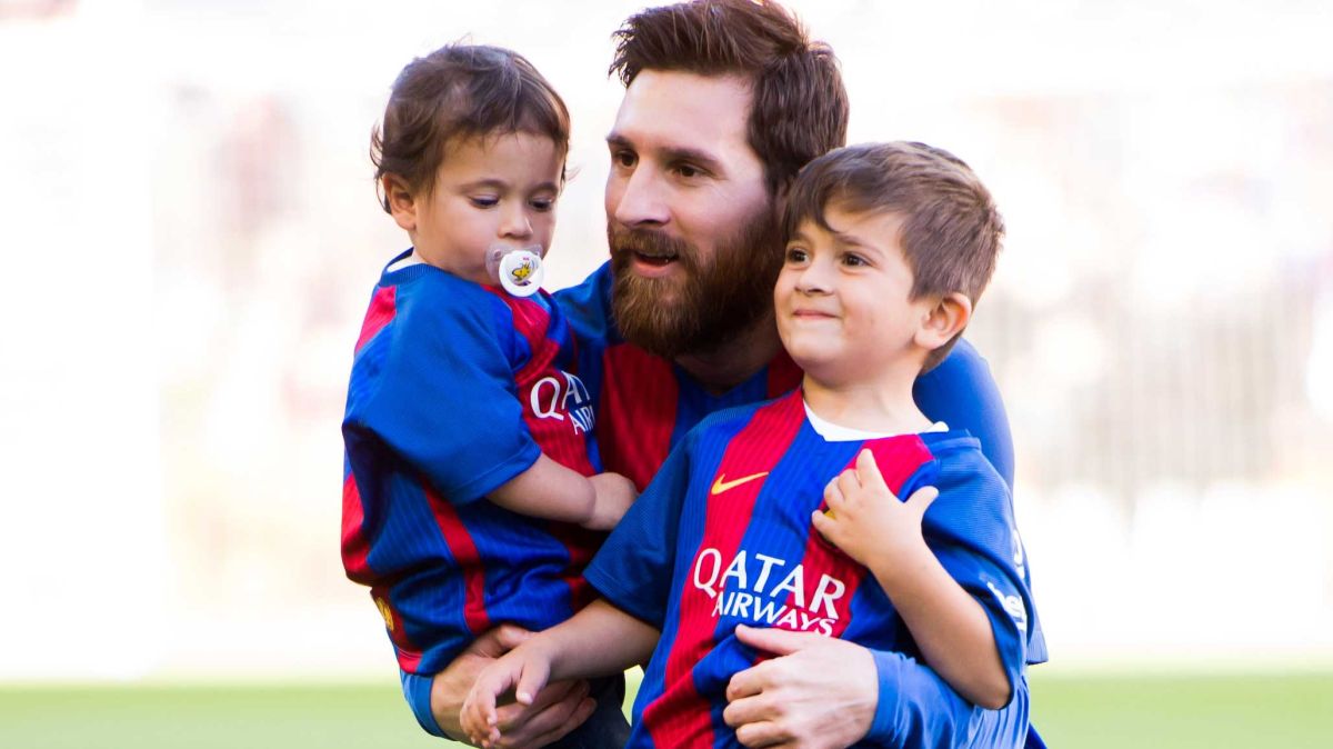 VIDEO: ¡Adorable! Así celebraron los hijos de Leo Messi el golazo de su