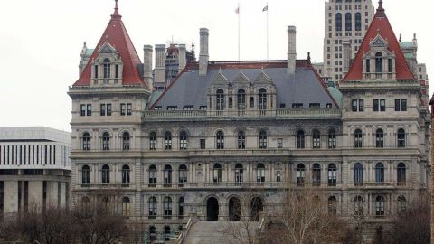 Capitolio de Nueva York en Albany.