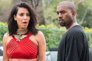 Kanye West habría enseñado imágenes íntimas de Kim Kardashian a empleados de Adidas