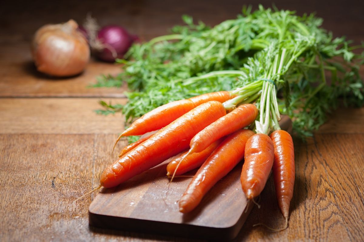 Los palitos de zanahoria son un snack adecuado para tu dieta.