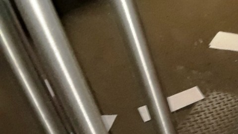 Comercio cerrado en NYC por la pandemia.