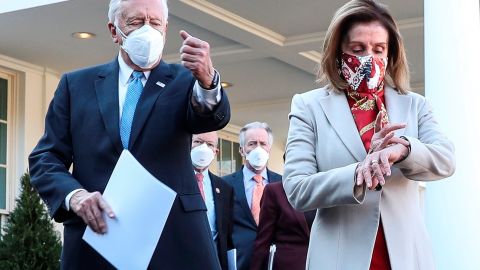 Steny Hoyer y Nancy Pelosi