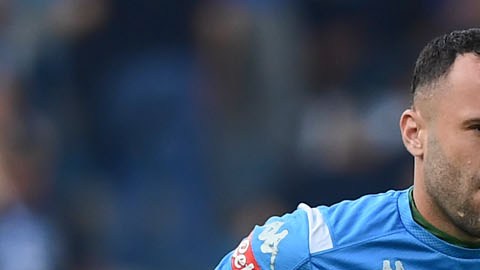 David Ospina e Hirving Lozano del Napoli