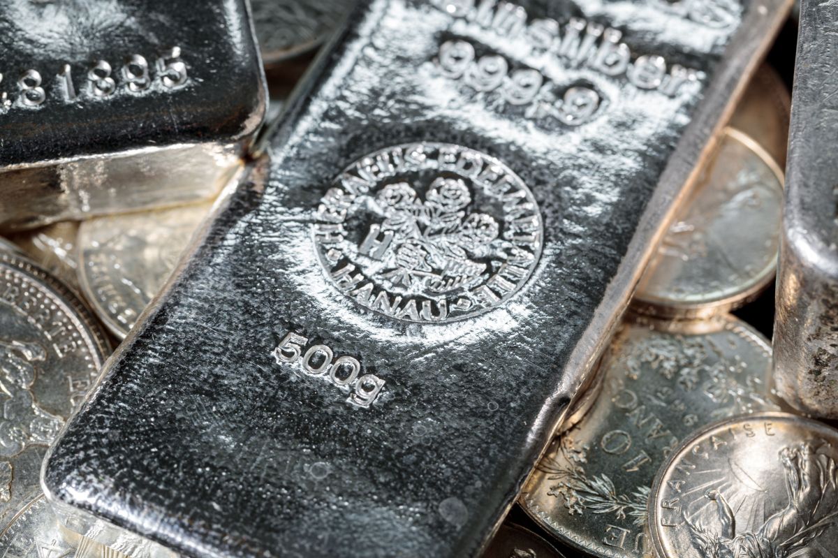 Why did the price of silver rise to its highest level in 8 years?