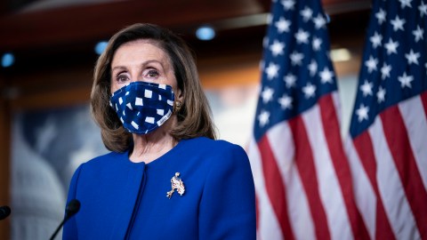 Nancy Pelosi, presidenta de la Cámara de Representantes.