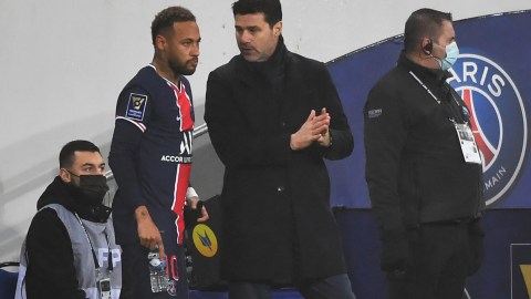 Neymar y Pochttino