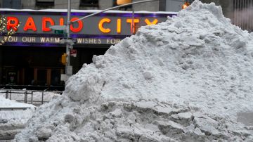 Tormenta nieve de NYC