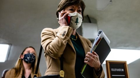 Senadora republicana Susan Collins impeachment Trump