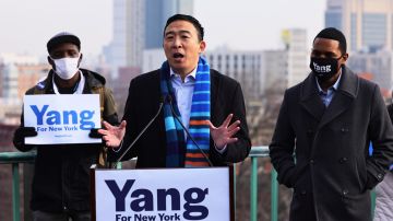 Andrew Yang, candidato a la alcaldía de Nueva York.
