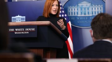 Jen Psaki de Prensa Casa Blanca