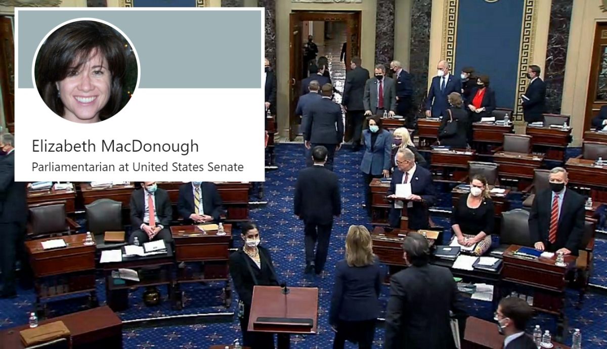 Elizabeth MacDonough lleva 22 años trabajando en el Congreso.