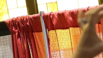 La figura dorada ha sido uno de los atractivos del CPAC en Florida.