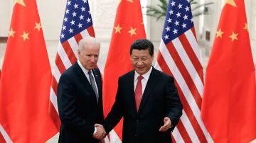 Biden con el presidente chino Xi Jinping durante el gobierno de Obama