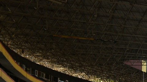 El incidente ocurrió a afuera del Estadio Monumental.