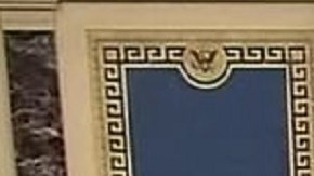 Los hechos ocurrieron el segundo día del juicio político a Trump.