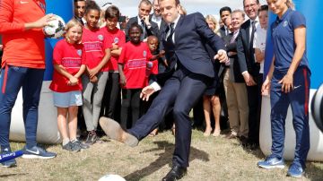 El Presidente francés ya se negó una vez a rescatar económicamente a la Liga.