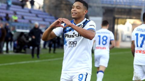 Muriel marcó su decimo tercer gol en la actual campaña.