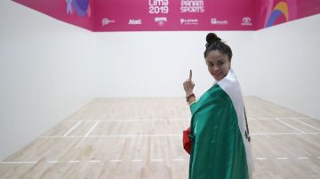 Paola Longoria es múltiple medallista mundial y panamericana de racquetball.